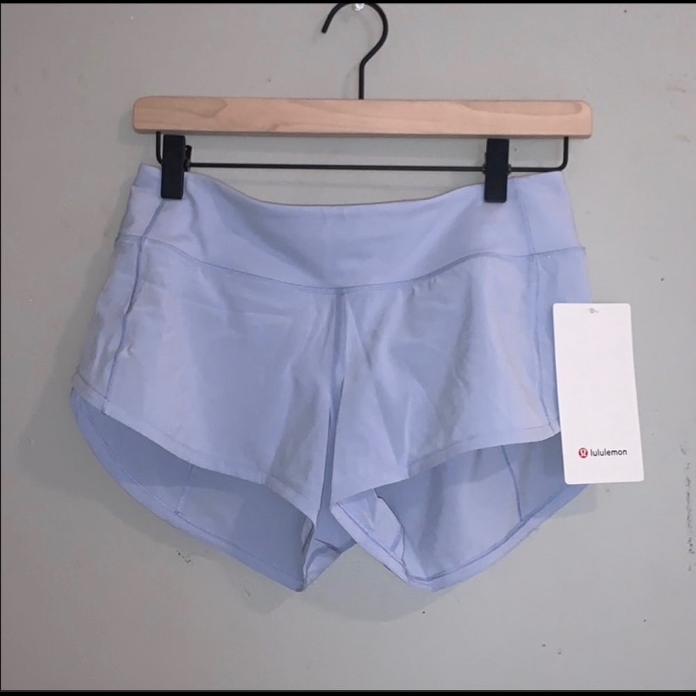 brand new lululemon speed up shorts super rare